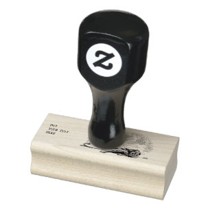 Black Panther Resting  Amid Jungle Foliage Rubber Stamp