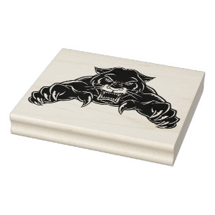 Black Panther  Rubber Stamp