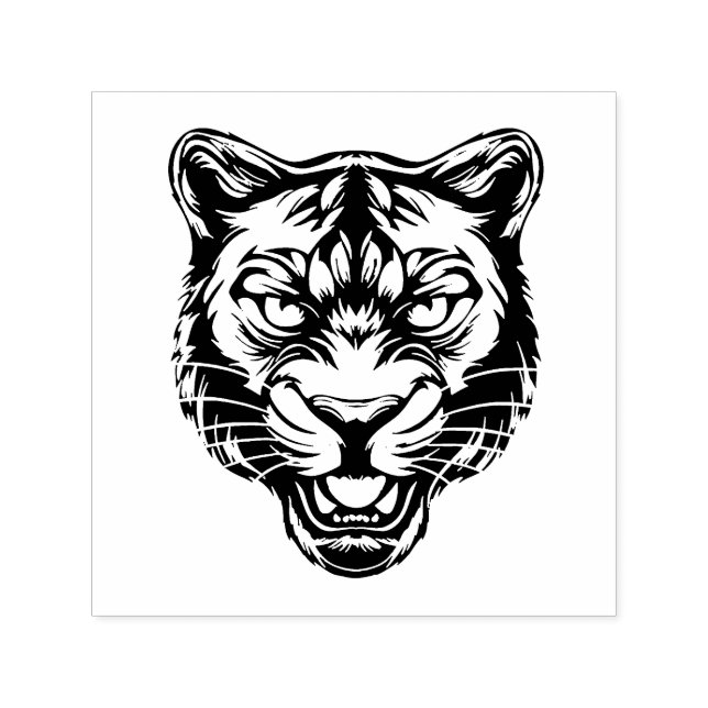 Black Panther Self-inking Stamp (Design)