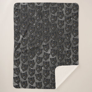 Black Panther Sherpa Blanket