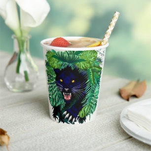 Black Panther Spirit of the Jungle Paper Cups