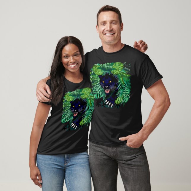 Black Panther Spirit of the Jungle T-Shirt (Unisex)