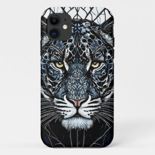 Black Panther stained glass Case-Mate iPhone Case