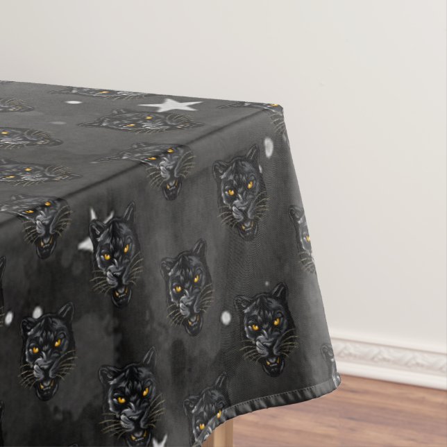 Black Panther Tablecloth (In Situ)