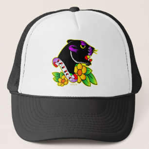 Black Panther Tattoo Trucker Hat