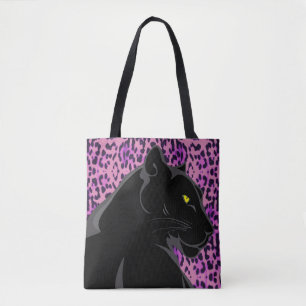 BLACK PANTHER TOTE PURSE BAG