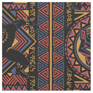 Black Panther   Wakandan Black Panther Panel Fabric