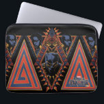 Black Panther | Wakandan Warriors Tribal Panel Laptop Sleeve<br><div class="desc">Featuring Lupita Nyong'o as Nakia,  and Danai Gurira as Okoye | Check out Nakia,  Okoye,  and Black Panther in this Wakandan tribal triangle graphic.</div>