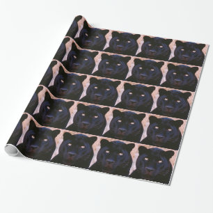 Black Panther Wrapping Paper