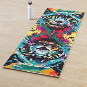 Black Panther Yoga Mat - Panther Yoga Mat
