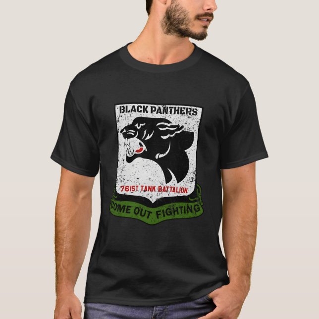 Black Panthers 761St Tank Battalion Ww2 Tank Squad (Front)