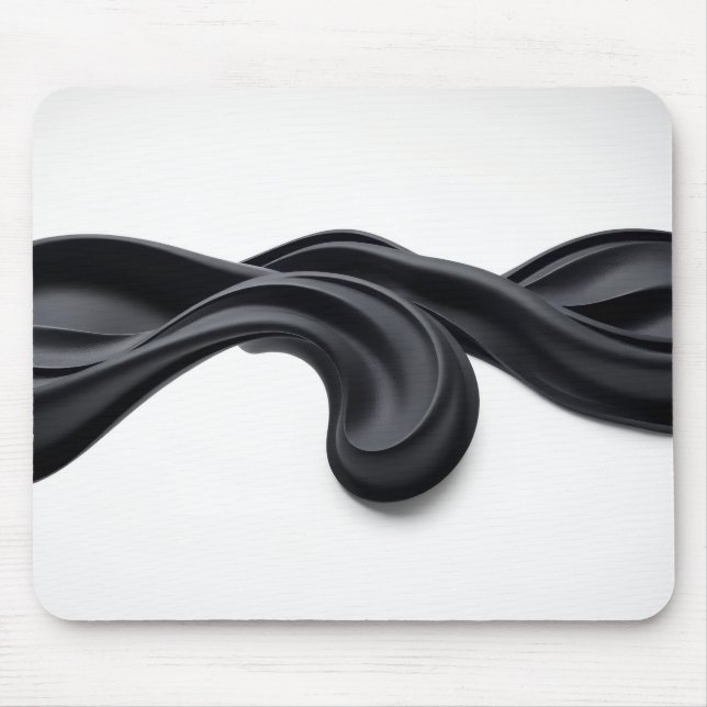 Black pastel mouse pad (Front)