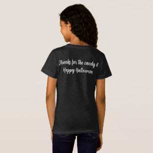 black pastic floor sign costume black T-Shirt
