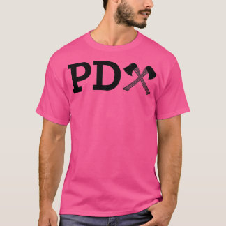 Black PDAxe Logo T-Shirt