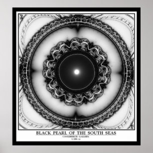 BLACK PEARL OF THE SOUTH SEAS POSTER