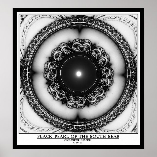 BLACK PEARL OF THE SOUTH SEAS POSTER (Front)