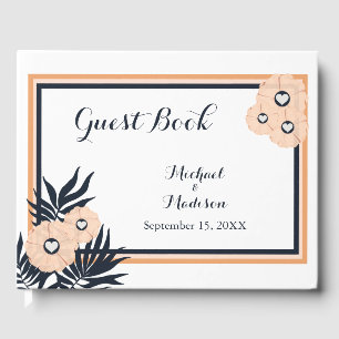 Black Pearl Watusi Tacao Wedding Guest Book