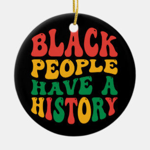 black_people_have_a_history_01 ceramic tree decoration