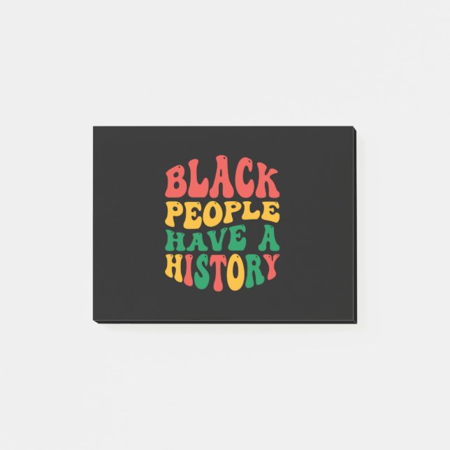black_people_have_a_history_01 post-it notes (Front)