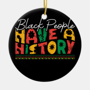 black_people_have_a_history_02 ceramic tree decoration