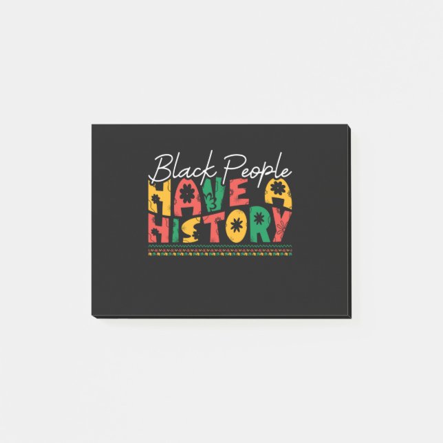 black_people_have_a_history_02 post-it notes (Front)