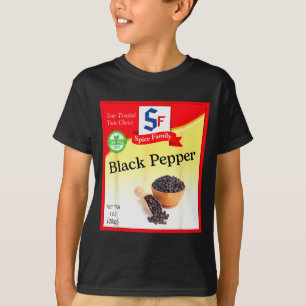Black Pepper Condiment Costume Holiday Sce Group C T-Shirt