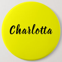 Black Personalise Name | Neon Yellow Colour
