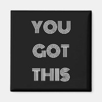 Black Personalised YOU GOT THIS Motivational