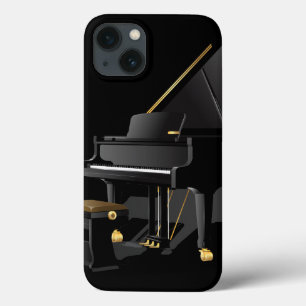 Black Piano iPhone 13 Case
