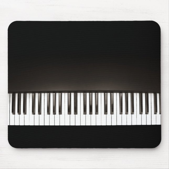 Black Piano mousepad (Front)