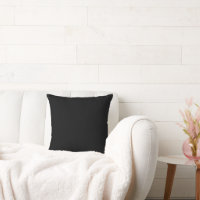 Black Pillow | Modern Minimalist – Cosy Decor