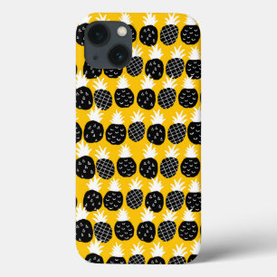 Black pineapples iPhone 13 case
