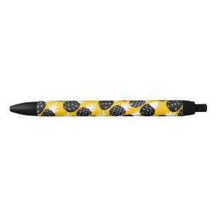 Black pineapples ink pen