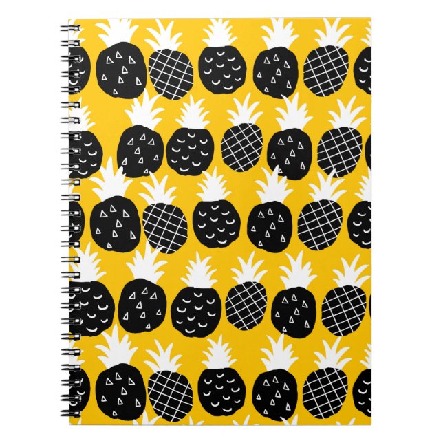 Black pineapples notebook (Front)