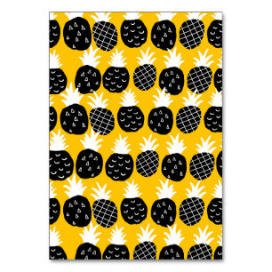Black pineapples table number