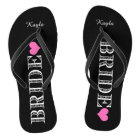 Black/Pink Heart Bride's
