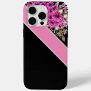Black pink iPhone / iPad case