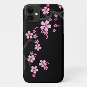 Black Pink Sakura japanese design :: Case-Mate iPhone Case