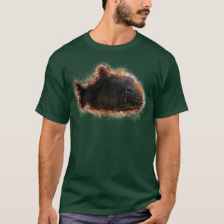 Black piranha Serrasalmus rhombeus T-Shirt