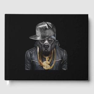 Black Pit Bull Rapper as Hip Hop Artist Guest Book