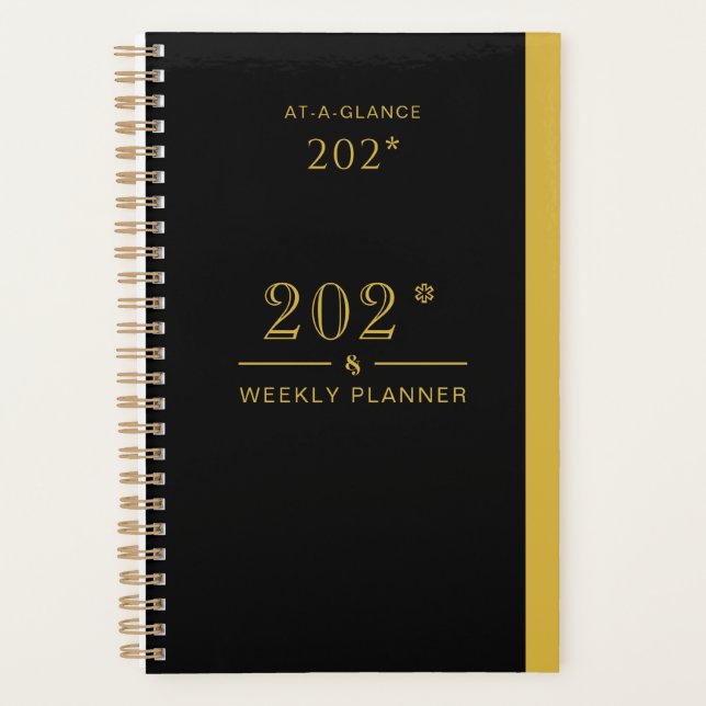 Black Planner 2026 for Home and Office Use (Front)