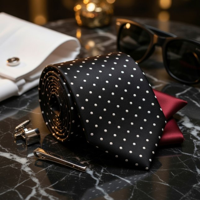 Black & Platinum Ultra Premium Subtle Luxury  Tie (Creator Uploaded)