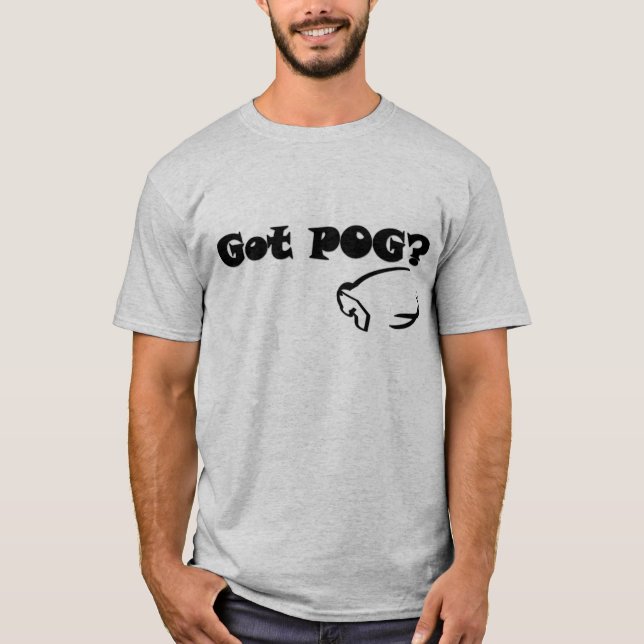 Black POG T-Shirt (Front)