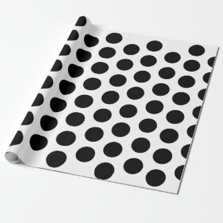 black point wrapping paper