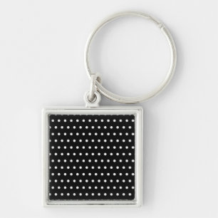 Black points polka dots points to startup key ring