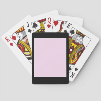 Black Poker Playing Cards Template