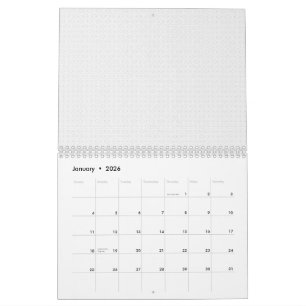 Black Polka Dot Seamless Pattern   Tiny Dots Calendar