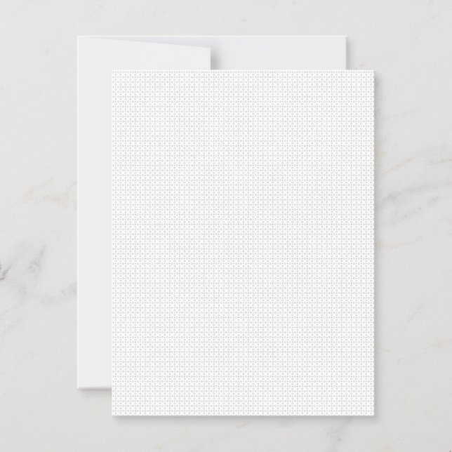 Black Polka Dot Seamless Pattern | Tiny Dots Magnetic Invitation (Front)