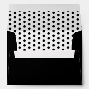 Black Polka Dots! Envelopes
