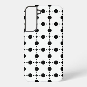 Black Polka Dots, Polka Dot Pattern, Dots, Dotted Samsung Galaxy Case